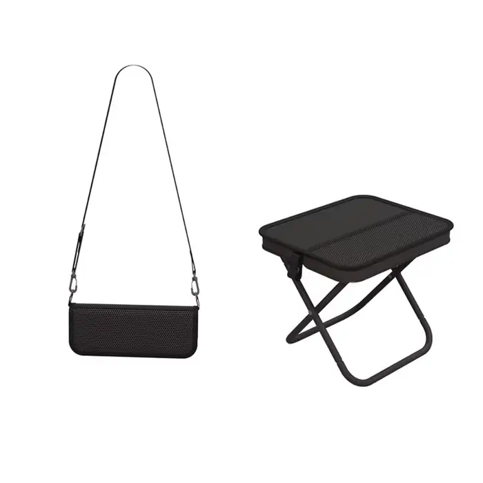 Chaise de pêche portable résistante à l'usure, robuste, imperméable, avec bretelles, capacité de cha