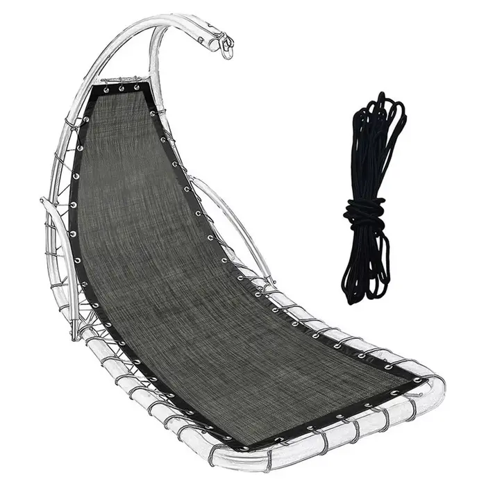 Chaise suspendue en tissu à ajustement parfait, amélioration du confort, conçue pour une longue duré