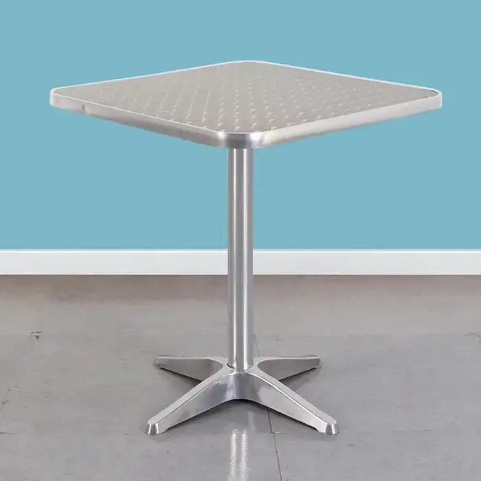 Table pliante en alliage d'aluminium