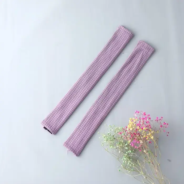 1 paire universelle couleur unie élastique fermeture éclair accoudoir couvre Spandex accoudoir ordin