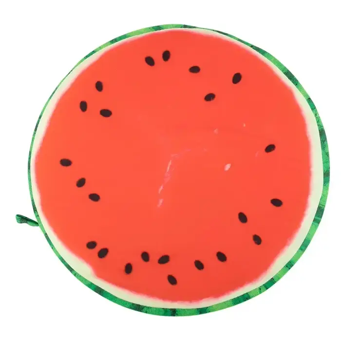 Coussin de siège rond en forme de Fruit
