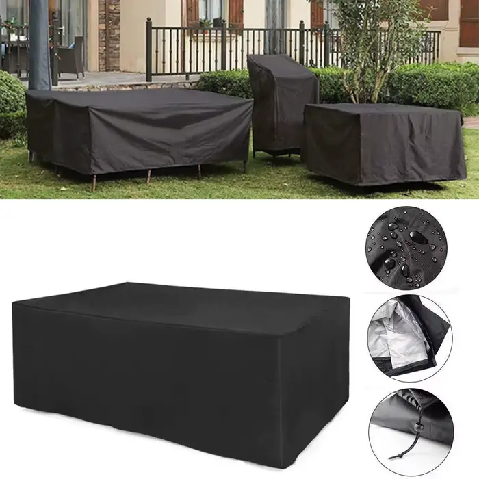 Nouvelle couverture extérieure pour meubles de jardin, meubles de jardin de Patio, housse de chaise 
