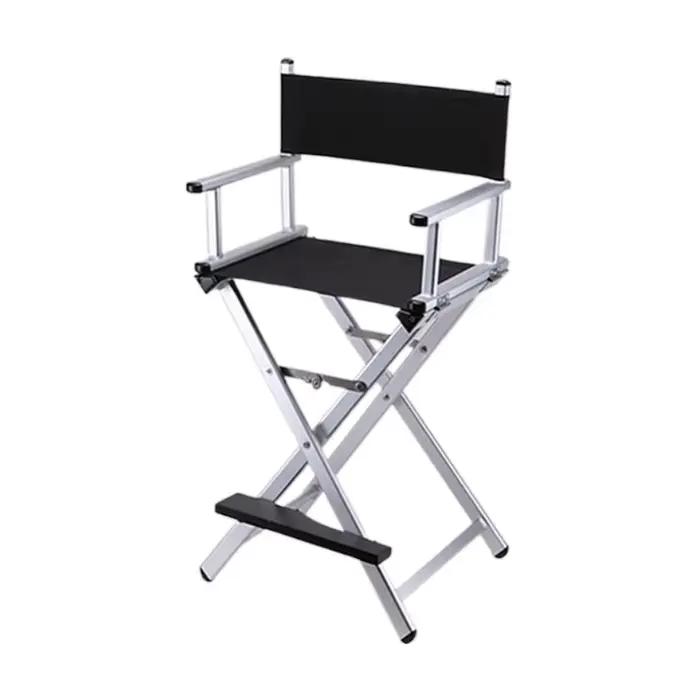 Chaises de plage élégantes en aluminium, cadre de directeur de maquilleur, pliable, léger, Portable,