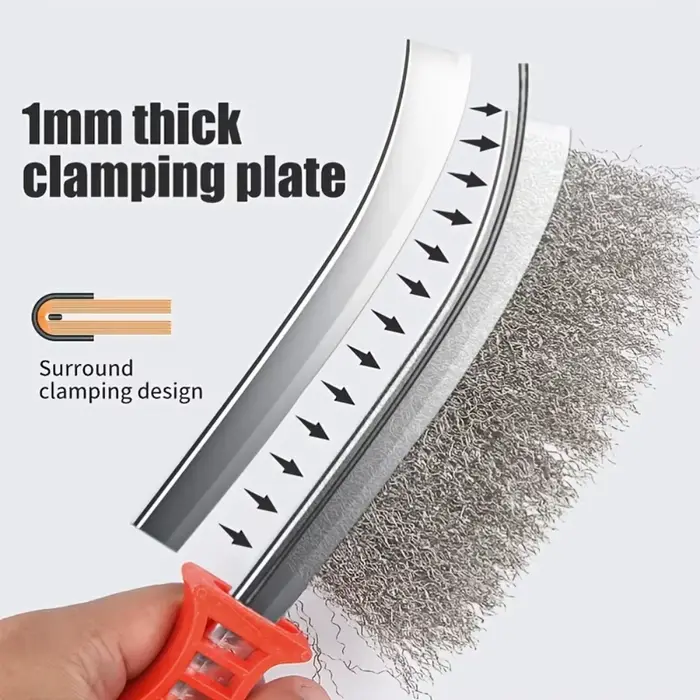 Brosse de gril de Barbecue en fil d'acier