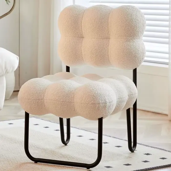 Chaises de salon maquillage