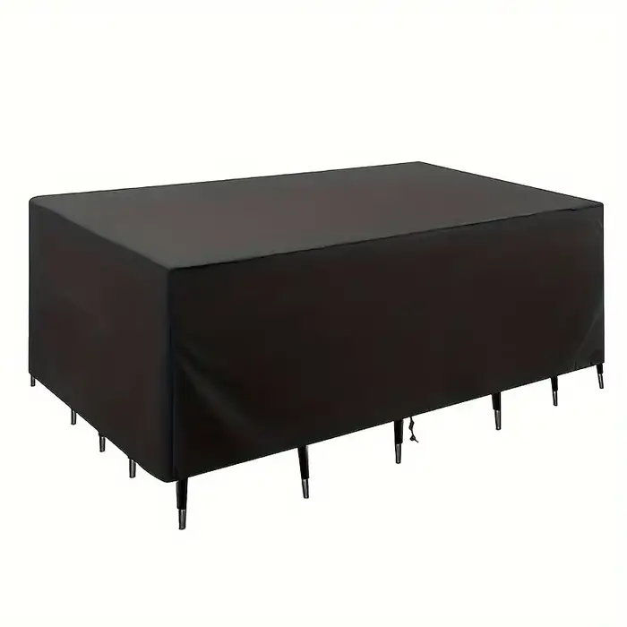 Housse de protection pour meubles de jardin et de patio, protection UV, anti-poussière, pour toutes 