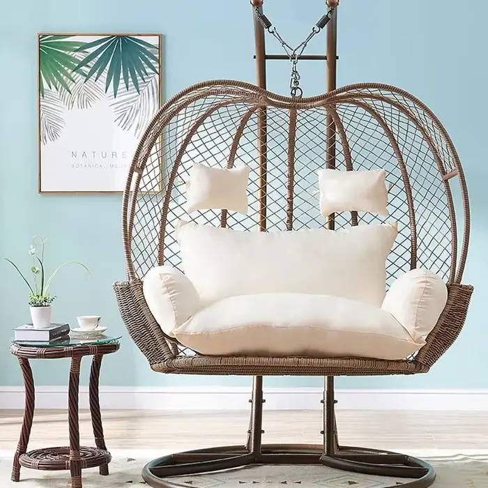 Housse de coussin suspendue pour chaise à œufs