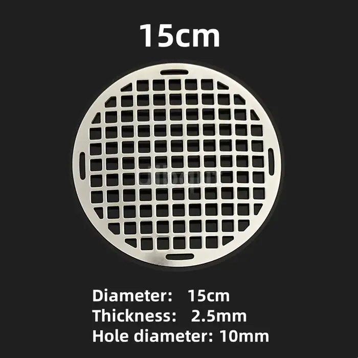 Support de cuisson rond de refroidissement pour Barbecue lisse de 15 à 60cm, feuille de gril de four