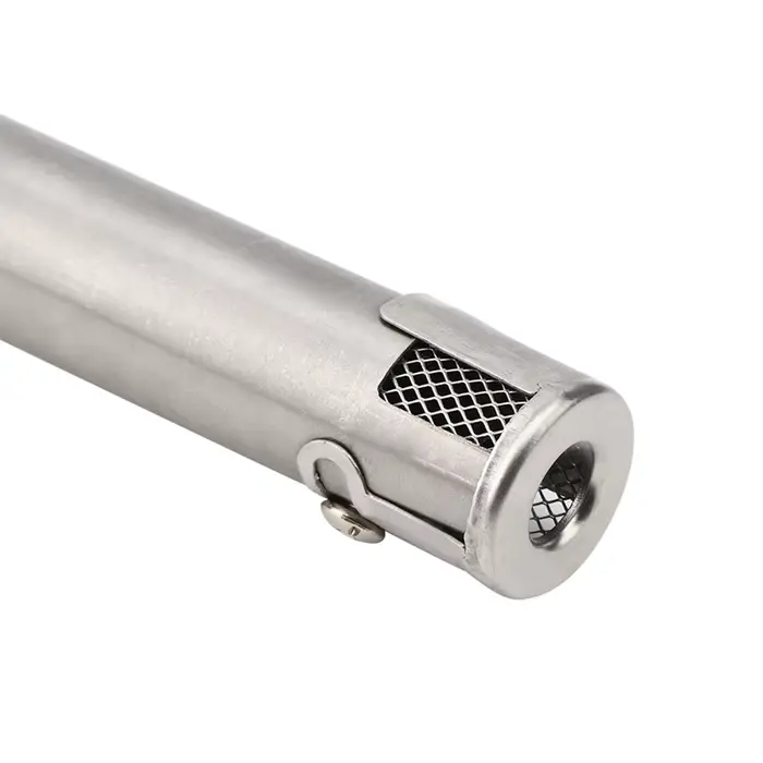 Tuyau de Barbecue universel réglable en acier inoxydable