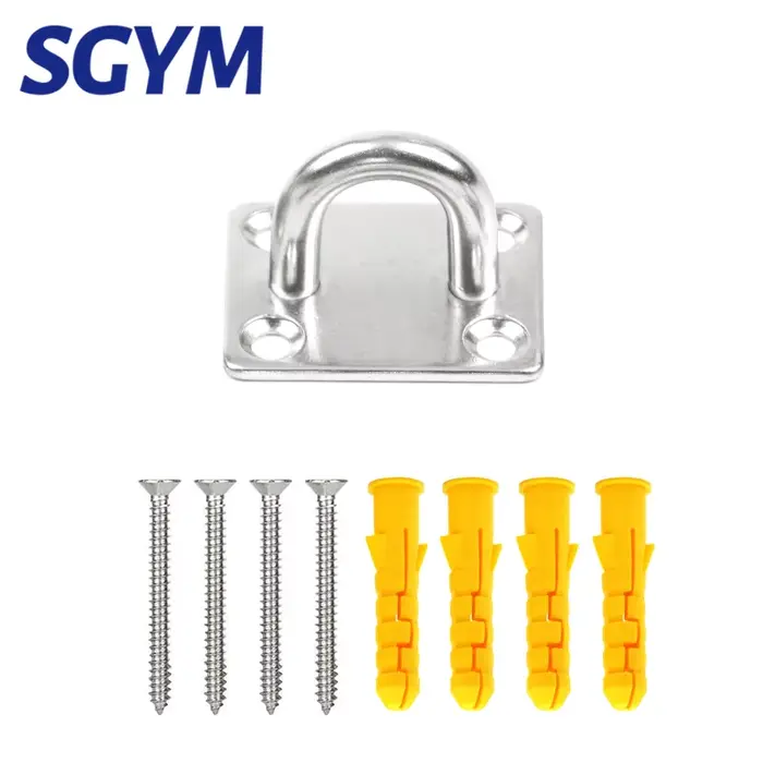 Support de suspension en acier inoxydable 304 pour hamac, crochet de suspension au plafond, ancre po