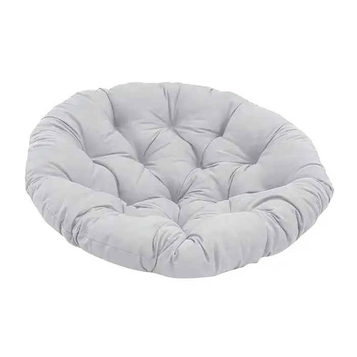 Coussin de siège rond rembourré de 50cm, coussin de chaise en forme d'œuf pour accessoire de salon, 