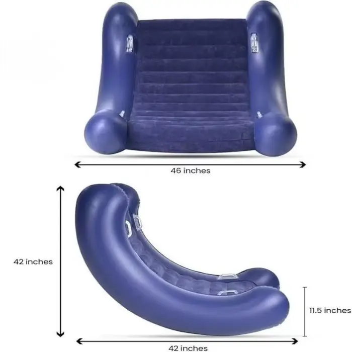 Canapé gonflable pour enfants, chaise à bascule air cloud, chaise sensorielle pour enfants avec auti