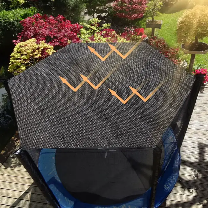 Abri solaire anti-UV pour trampoline