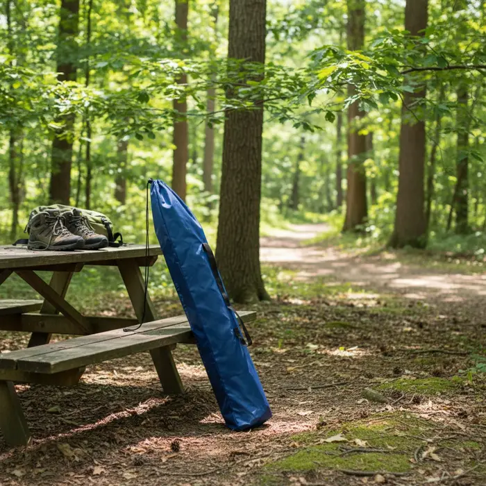 Sac de rangement pour chaise de camping, organisateur de chaise de jardin, pochette de rangement, sac de rangement résistant pour chaise lune, idéal pour pique-nique en extérieur
