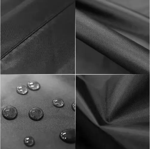 Housse de protection noire pour Barbecue, 72x52x110H, imperméable, Oxford, sur mesure, pour meubles