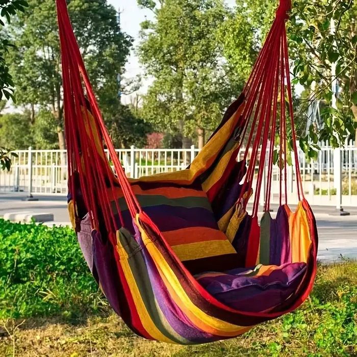 Chaise hamac de loisirs en toile