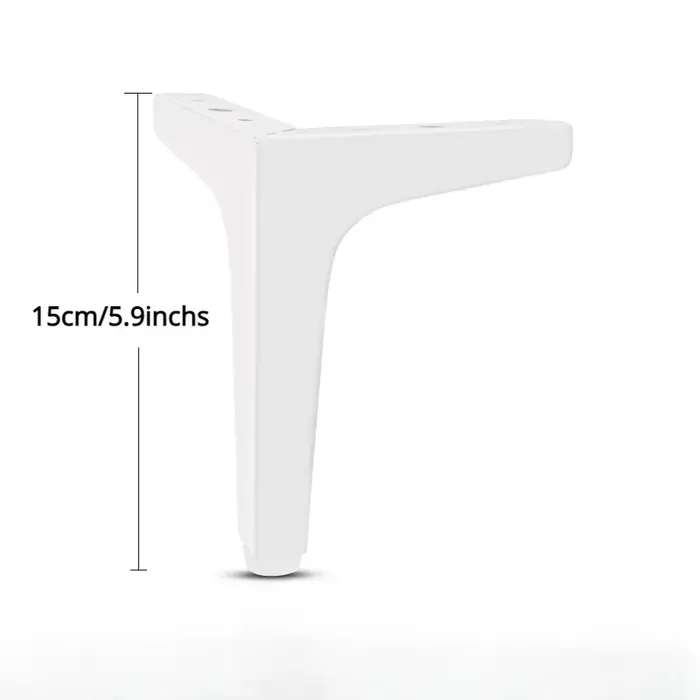 4 pièces 15 cm moderne luxe canapé matériel Y forme conception remplacement meubles jambes bonne qua