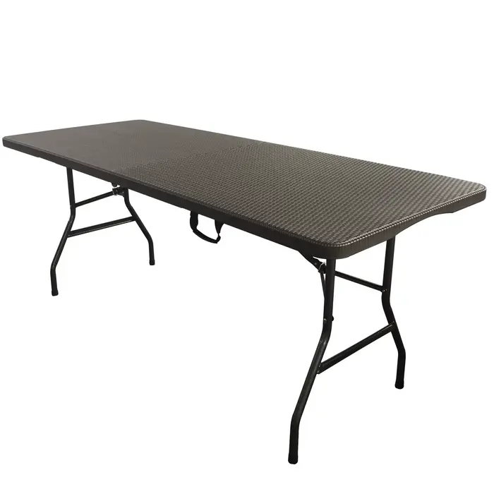 Table pliante en plastique LU de 1,8 mètre, personnalisable