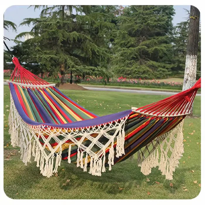 Hamac double bohème pour 2 personnes