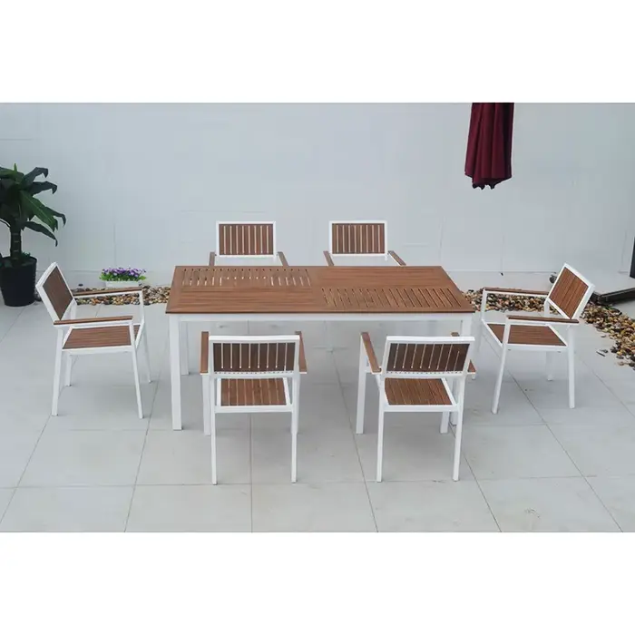 Ensemble de meubles Table et chaise d'extérieur, chaise et Table de salle à manger, ensemble de jard