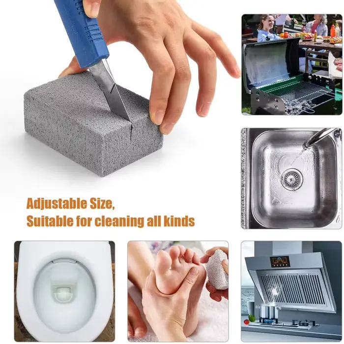 Brosse en brique pour barbecue T1, 1 à 4 pièces, outils de cuisine en plein air