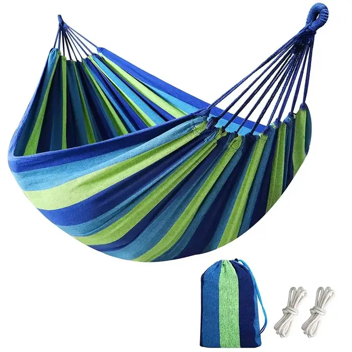 Hamac de loisirs durable pour une personne, chaise suspendue de voyage, lit suspendu, hamacs décontr